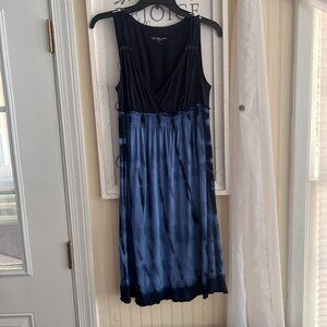 Calvin Klein Women's Blue and Navy Dress sz M